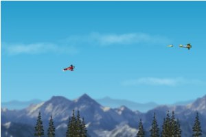 空中战争小游戏