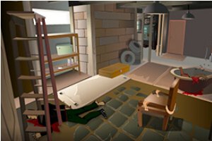 逃离凶杀案现场小游戏