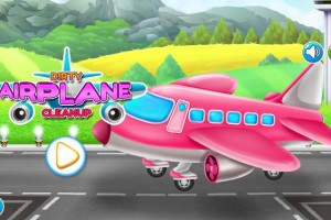 清理肮脏的飞机小游戏