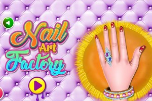 美甲工厂小游戏