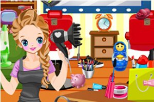 克里斯和汉斯沙龙店小游戏