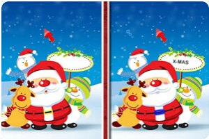 圣诞来找茬小游戏