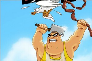 大哥要吃肉小游戏