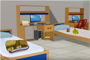 家庭教师逃脱小游戏