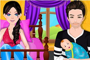 迎接小宝贝的出生小游戏