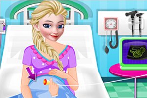 艾莎紧急产检小游戏