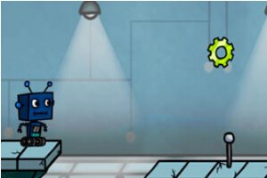 机器人跳跳跳小游戏