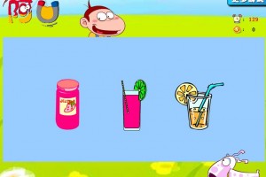 阿U隔窗识物小游戏