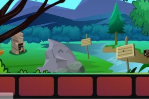 可爱小鹿逃脱小游戏