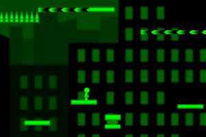 小绿人闯关小游戏