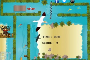 湖上划船小游戏