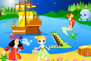 美丽的精灵湖小游戏