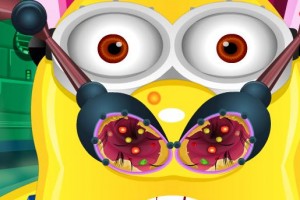 小黄人鼻子受伤了小游戏