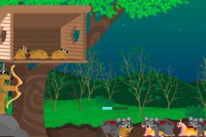 狐狸妈妈保卫战小游戏