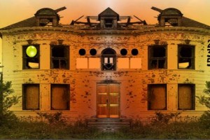 受损的别墅逃脱小游戏