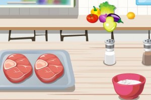 特色牛排小游戏