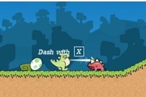 小恐龙滚蛋蛋小游戏