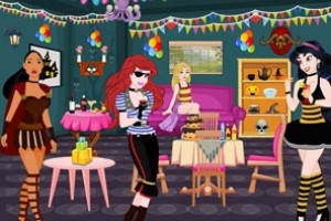 万圣节公主房小游戏