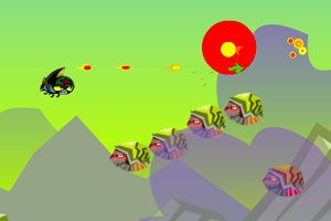 蜜蜂大战毒虫小游戏