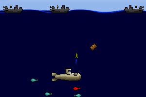 潜艇战机小游戏
