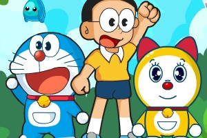 哆啦美回家记选关版小游戏