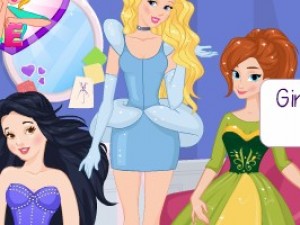 迪士尼公主生日派对小游戏