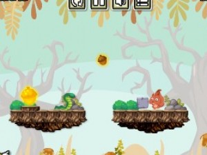 松鼠找食物小游戏