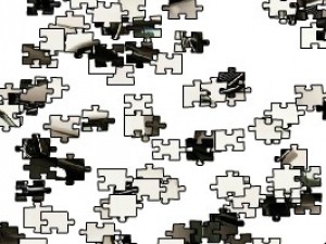 黑色肌肉车拼图小游戏