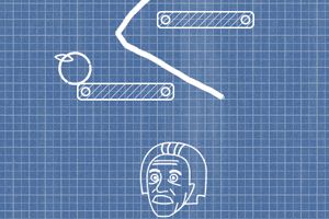 粉笔引导苹果小游戏