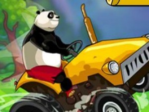 熊猫运输车小游戏