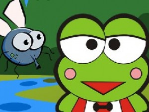 小青蛙吃蚊子小游戏