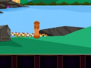 救老人逃离小船小游戏