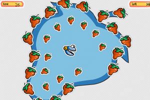 贪吃小蓝怪小游戏