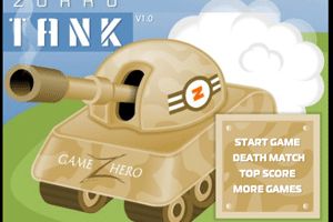 坦克大决战小游戏