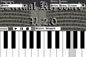 虚拟钢琴小游戏