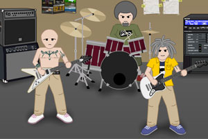 绝对摇滚小游戏