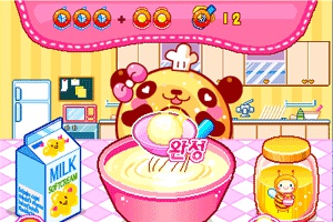 小甜圈做蜂蜜黄油酥小游戏