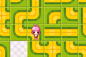 可爱美眉寻宝藏小游戏