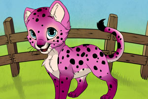 可爱小豹子小游戏