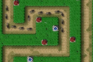 草地昆虫爬行小游戏