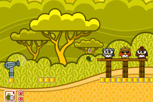 炸死小企鹅小游戏