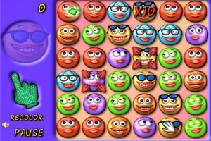 笑脸对对碰-女孩版小游戏