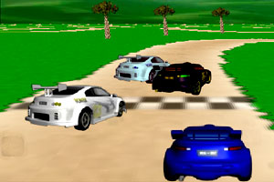 3d赛车加强版小游戏
