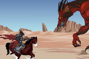 人＆龙大战小游戏