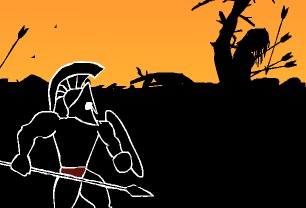 最后的斯巴达勇士小游戏