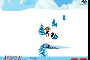冬季滑雪小游戏