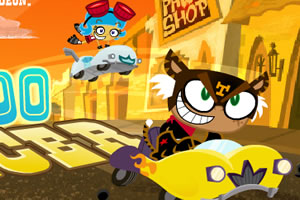 格雷虎跑跑卡丁车小游戏