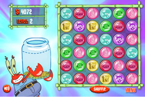 海绵宝宝对对碰小游戏