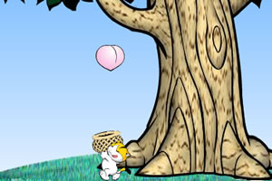 奇童梦乐接桃子小游戏