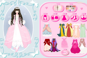 公主试衣间小游戏